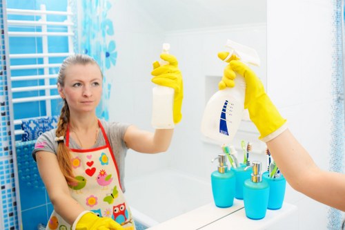 Professional steam carpet cleaning equipment in a Westhampstead home