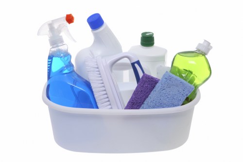 Office cleaning team maintaining a Westhampstead workplace reception area
