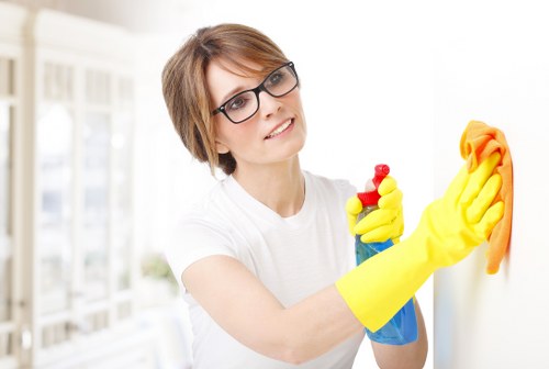 Thorough move-out cleaning for a Westhampstead apartment before handover