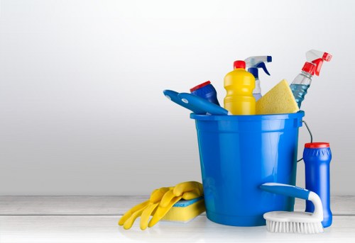 Cleaning dust and residue from newly refurbished surfaces in Westhampstead