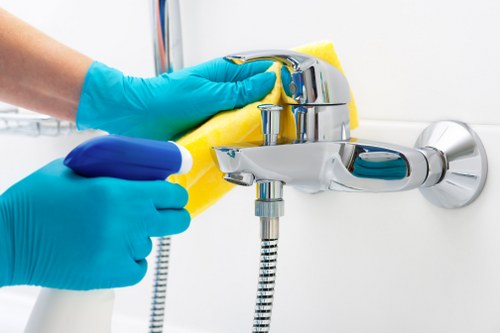 Commercial upholstery cleaning for seating in a West Hampstead business