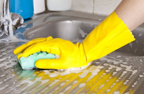 Domestic cleaning visit in a West Hampstead apartment with access considerations