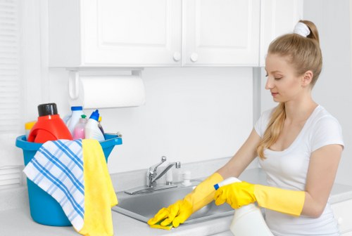 Deep cleaning equipment used on office carpets in Westhampstead